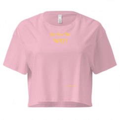 Ladies Festival Cali Crop Top Tee
