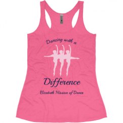 Ladies Slim Fit Super Soft Racerback Triblend Tank