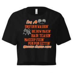 Ladies Festival Cali Crop Top Tee