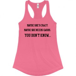 Ladies Slim Fit Racerback Tank Top