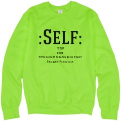 Unisex Neon Crewneck Sweatshirt