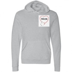 Unisex Fleece Pullover Midweight Hoodie