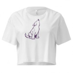 Ladies Festival Cali Crop Top Tee