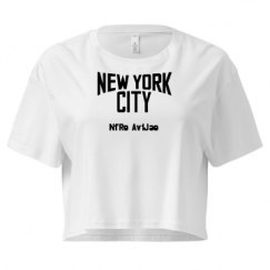 Ladies Festival Cali Crop Top Tee