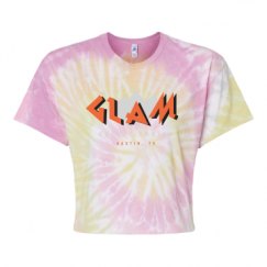 Women's Tie Dye Crop Top Tee
