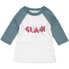 Toddler 3/4 Sleeve Raglan Tee
