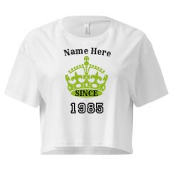 Ladies Festival Cali Crop Top Tee