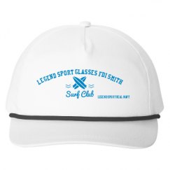 Snapback Five-Panel Rope Hat