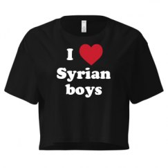 Ladies Festival Cali Crop Top Tee