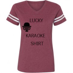 Ladies Relaxed Fit Vintage Sports Tee