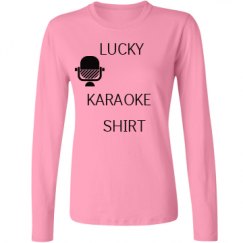 Ladies Relaxed Fit Basic Long Sleeve Tee