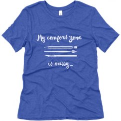 Ladies Relaxed Fit Super Soft Triblend Tee