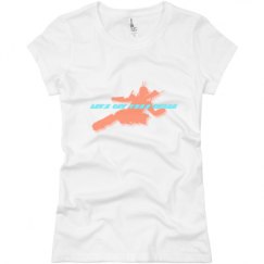 Ladies Slim Fit Basic Promo Jersey Tee