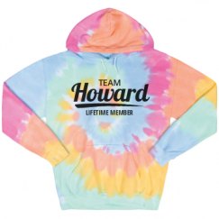 Unisex Tie-Dye Fleece Hoodie