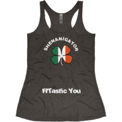 Ladies Slim Fit Super Soft Racerback Triblend Tank