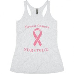 Ladies Slim Fit Super Soft Racerback Triblend Tank