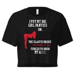 Ladies Festival Cali Crop Top Tee