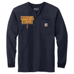 Unisex Carhartt Long Sleeve Henley Tee