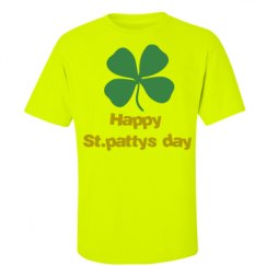 Unisex Ultra Cotton Safety Neon Crewneck Tee