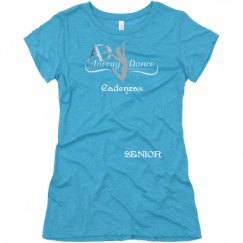 Ladies Slim Fit Super Soft Triblend Tee