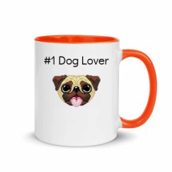 11oz Ceramic Mug with Color Inside