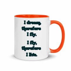 11oz Ceramic Mug with Color Inside