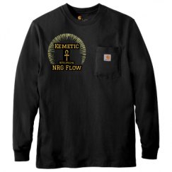 Unisex Carhartt Pocket Long Sleeve Tee