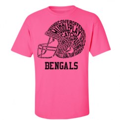 Unisex Ultra Cotton Safety Neon Crewneck Tee