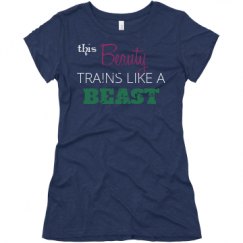 Ladies Slim Fit Super Soft Triblend Tee