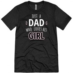 Just a Dad Matching Tee