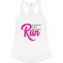 Ladies Slim Fit Racerback Tank Top
