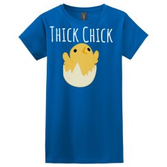 Blue tee w/ yellow graphic 