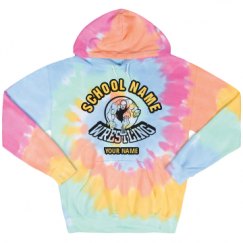 Unisex Tie-Dye Fleece Hoodie