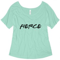 Ladies Flowy Slouchy Tee