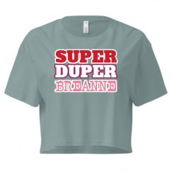 Ladies Festival Cali Crop Top Tee