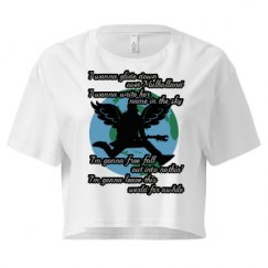 Ladies Festival Cali Crop Top Tee