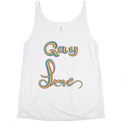 Gay Love Vest Womens