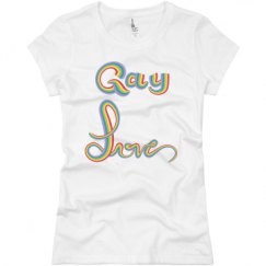 Ladies Slim Fit Basic Promo Jersey Tee