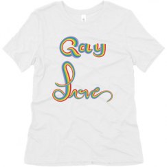 Ladies Relaxed Fit Super Soft Triblend Tee