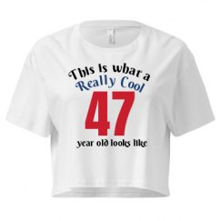 Ladies Festival Cali Crop Top Tee