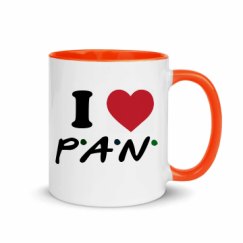 11oz Ceramic Mug with Color Inside