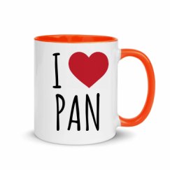 11oz Ceramic Mug with Color Inside