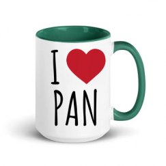 15oz Ceramic Mug with Color Inside