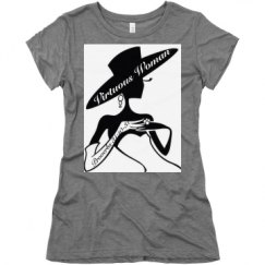 Ladies Slim Fit Super Soft Triblend Tee