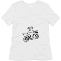 Ladies Relaxed Fit Super Soft Triblend Tee