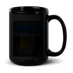 15oz Black Glossy Mug