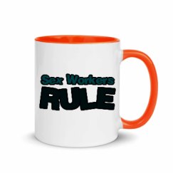 11oz Ceramic Mug with Color Inside