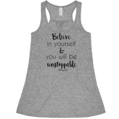 Ladies Flowy Racerback Tank