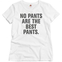 No Pants - The Best Pants