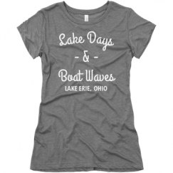 Ladies Slim Fit Super Soft Triblend Tee